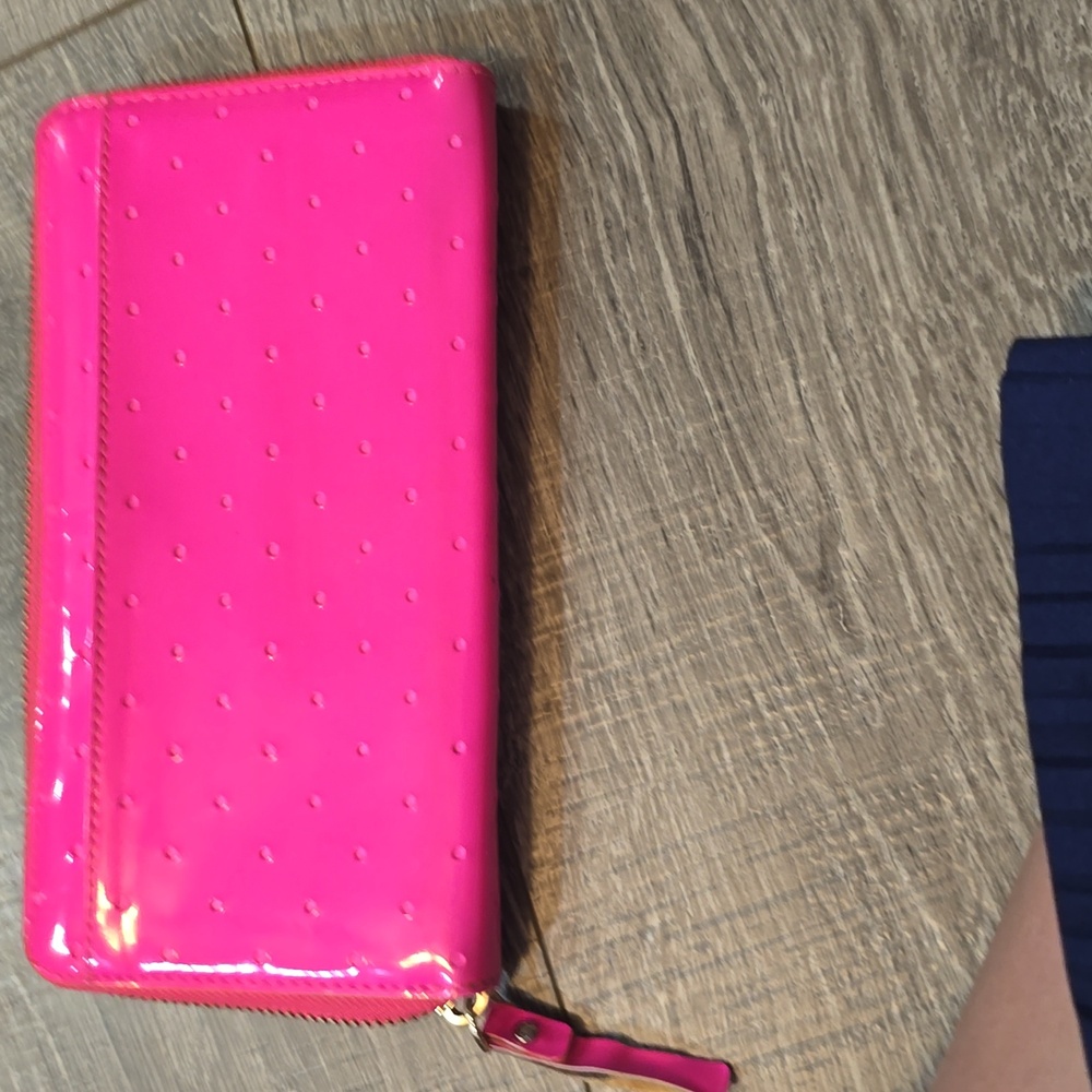 Kate Spade Neon Pink Wallet - Picture 4 of 10
